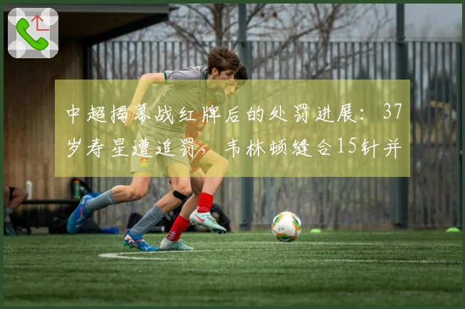 中超揭幕战红牌后的处罚进展：37岁寿星遭追罚，韦林顿缝合15针并获娇妻照顾